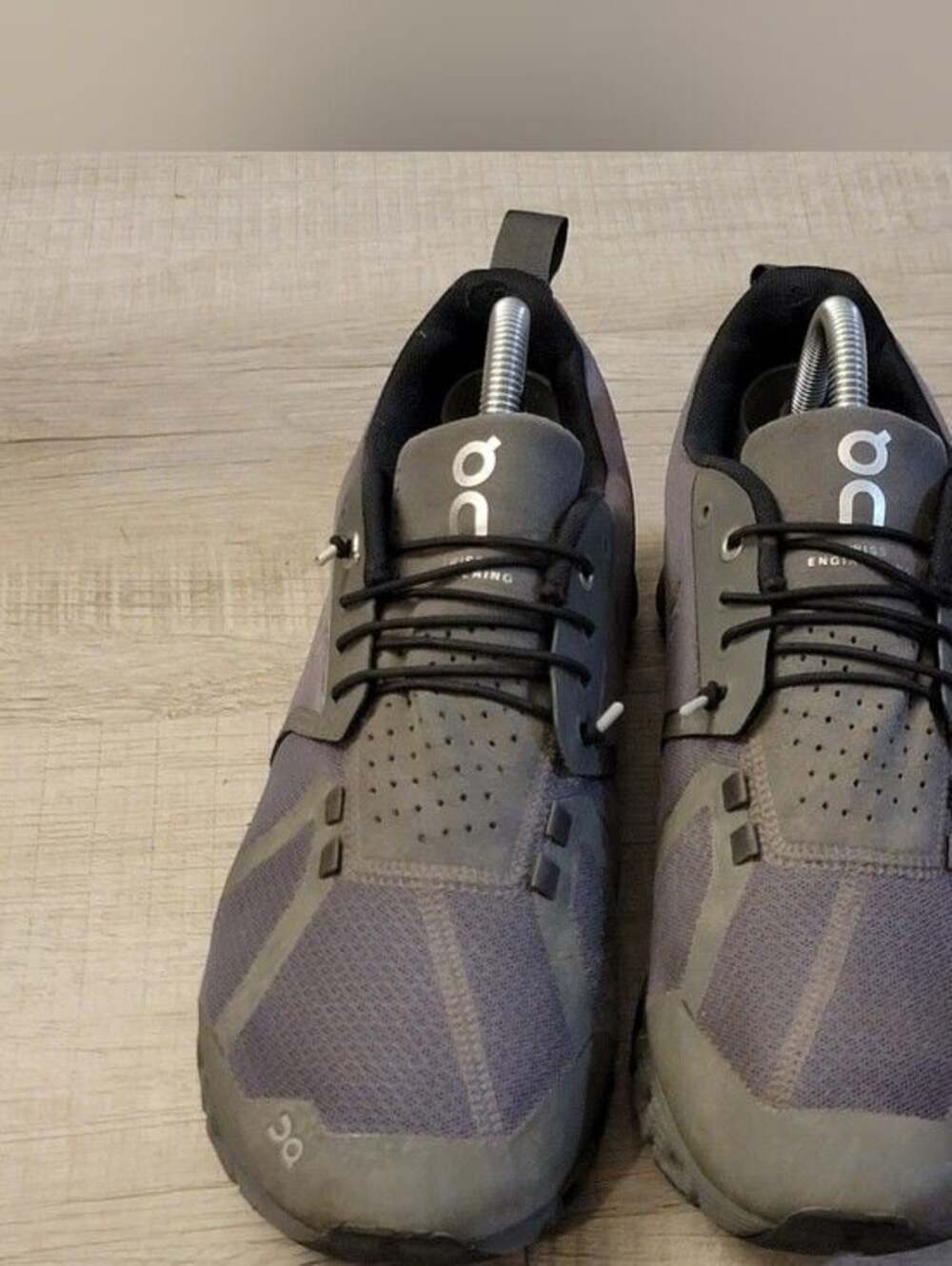 On Running Men’s Athletic Sneakers in Gray and Black